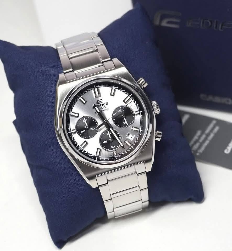 Casio Edifice Sapphire Chronograph Chain Watch EFB-730D-7AV - Image 2