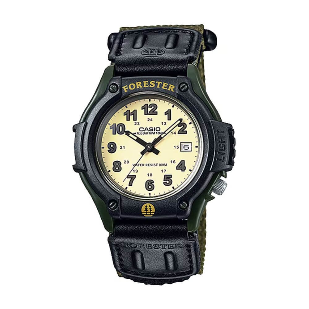 Casio Standard Forester Date Cloth Belt Watch FT-500WC-3BVCF