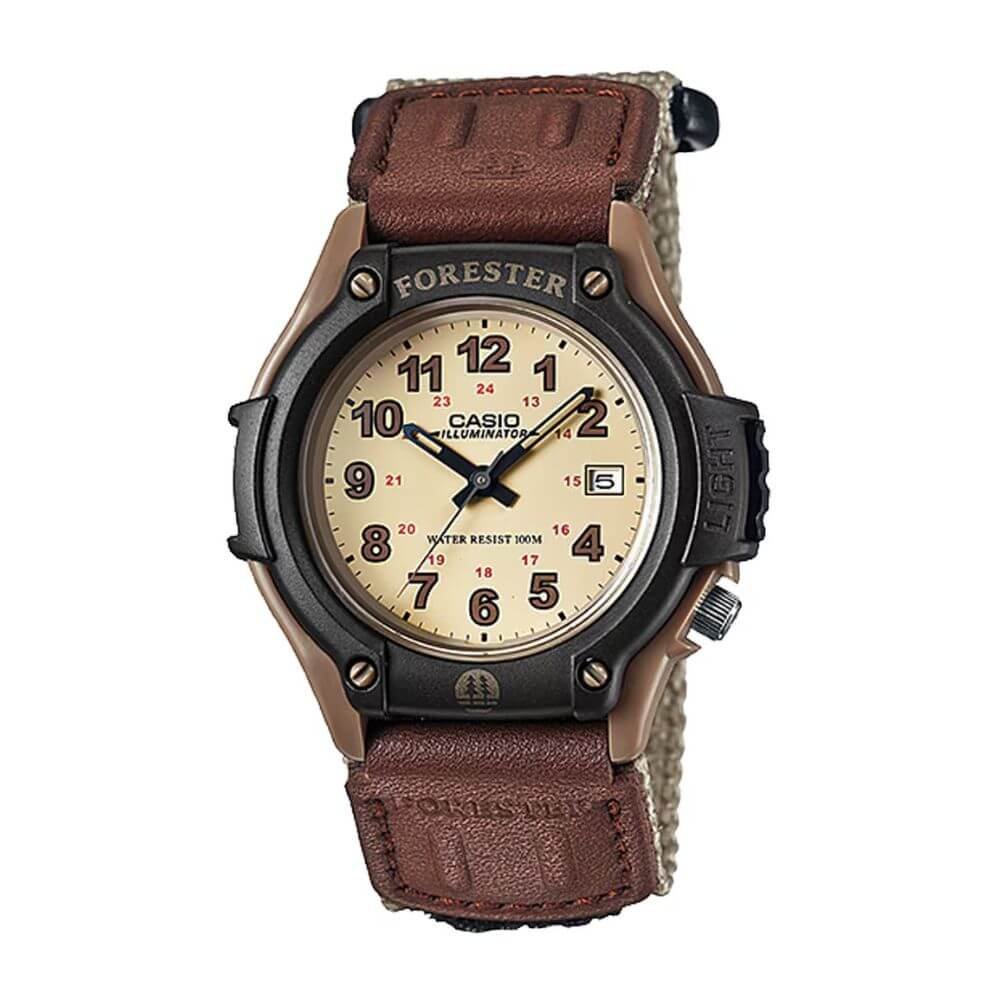Casio Standard Forester Date Cloth Belt Watch FT-500WC-5BVCF