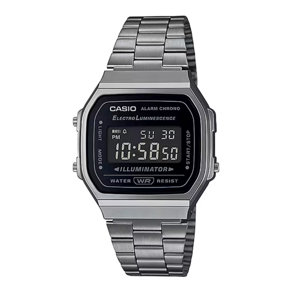 Casio Vintage A168WGG-1BDF Digital Unisex Watch