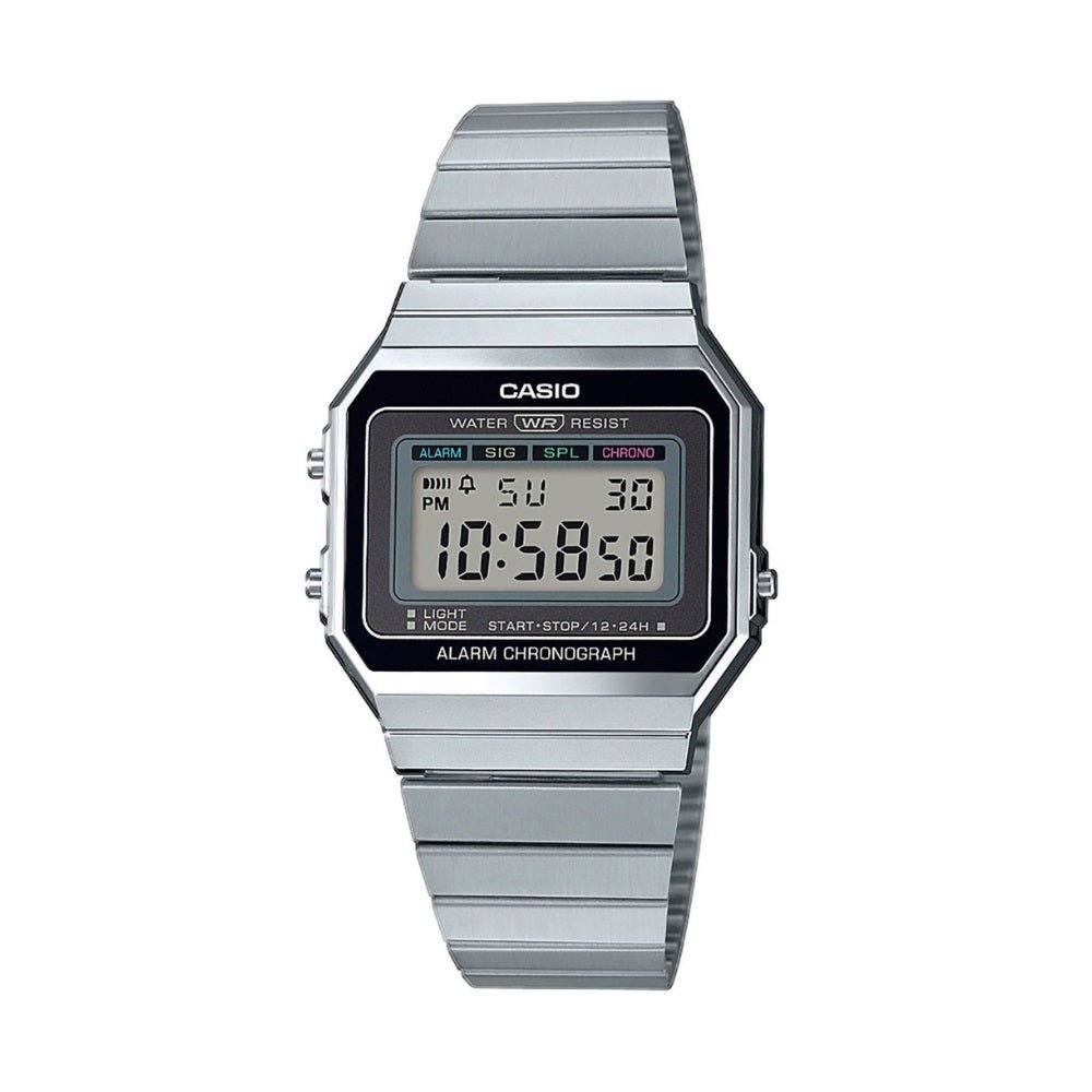 Casio Vintage  Digital Chain Watch A700W-1ADF