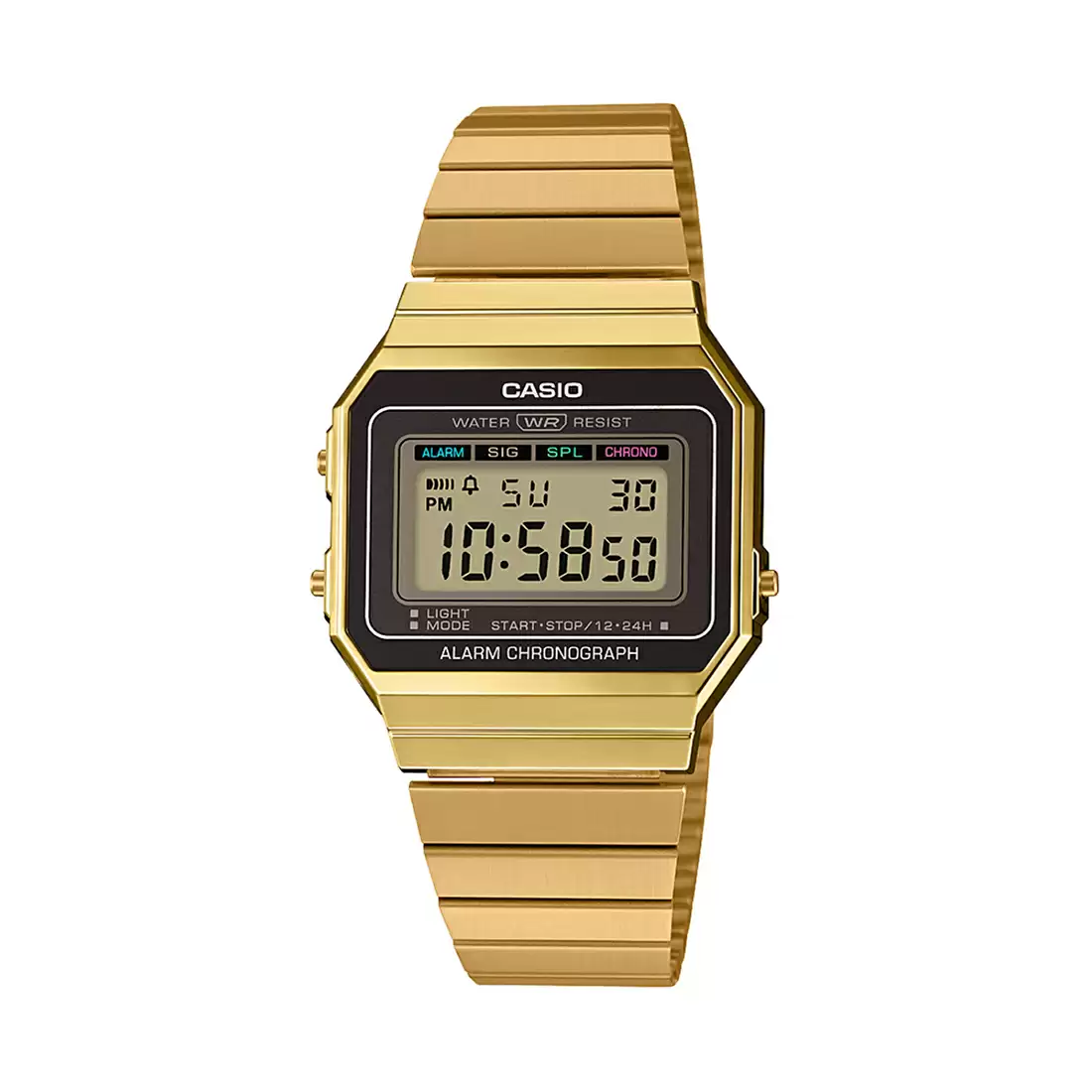 Casio Vintage  Digital Chain Watch A700WG-9ADF