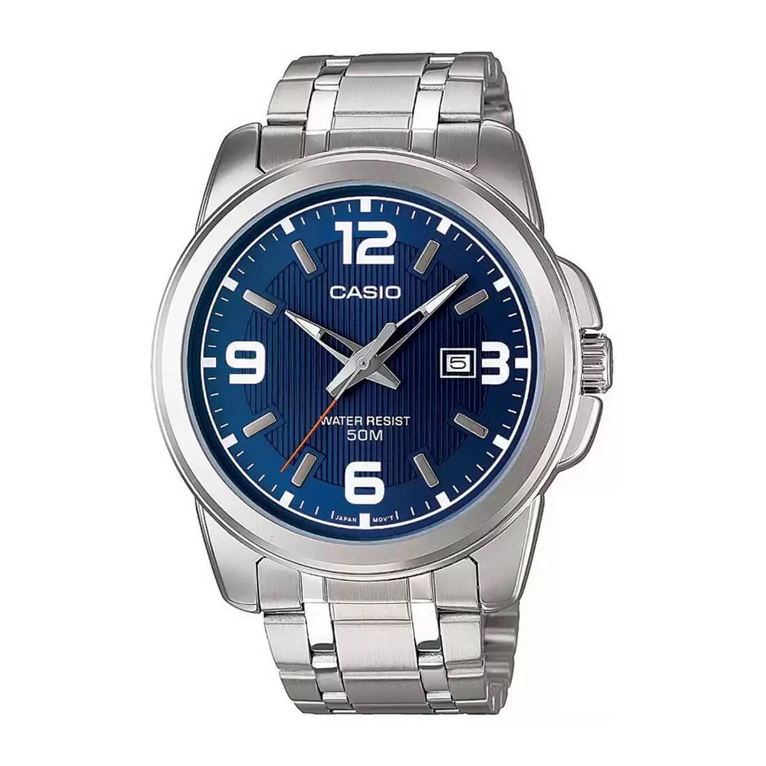 Casio Enticer Date Chain Watch  MTP-1314D-2AVDF