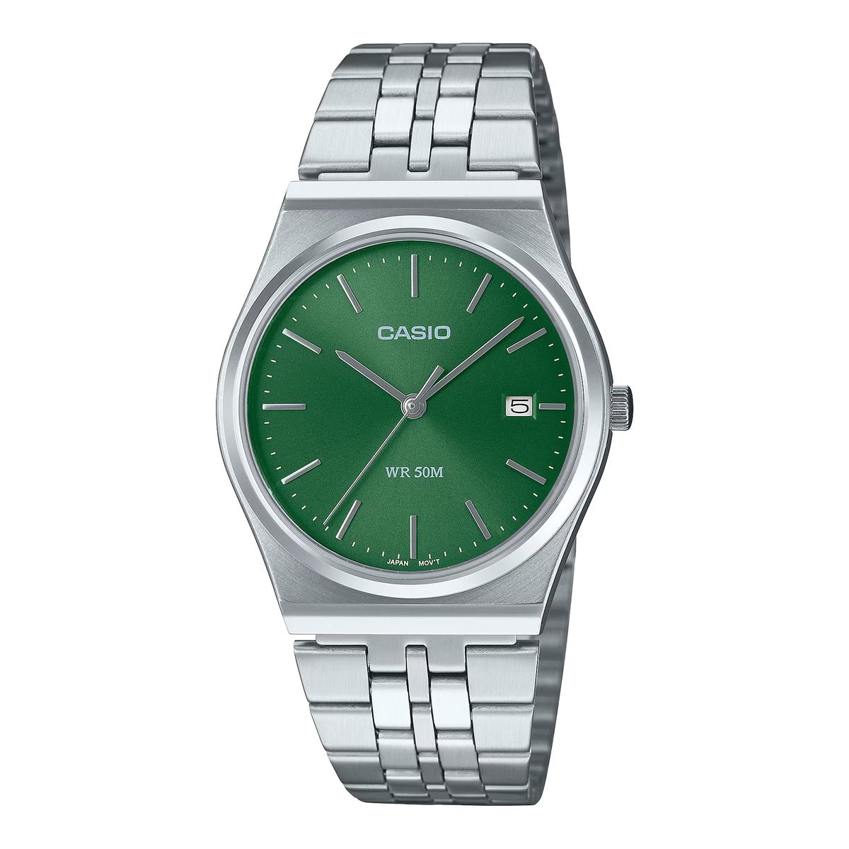 Casio Green Dial Analog Men's Watch MTP-B145D-3AV