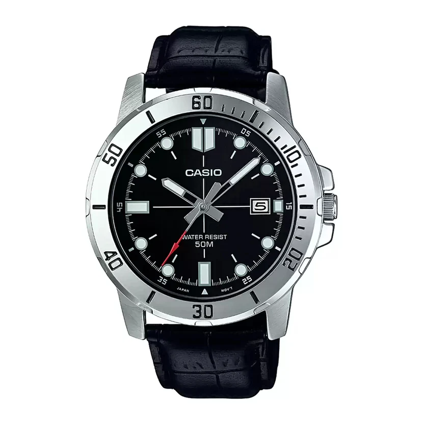Casio Enticer Date Belt Watch MTP-VD01L-1EVUDF