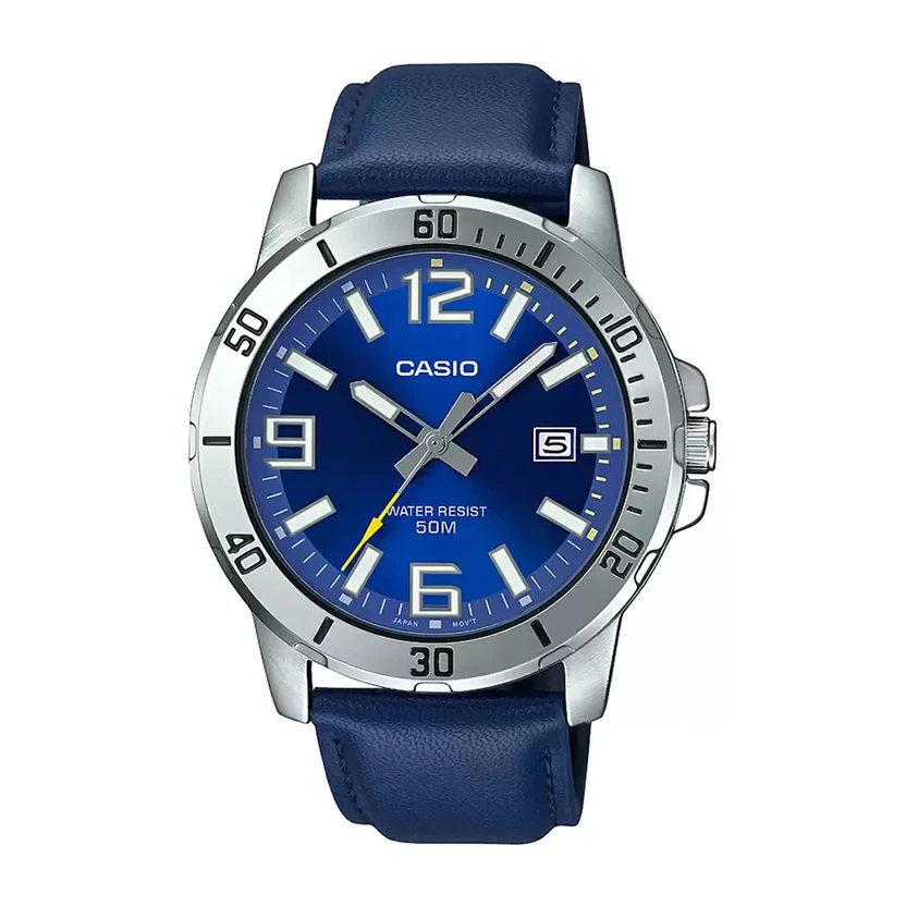 Casio Enticer Date Belt Watch MTP-VD01L-2BVUDF