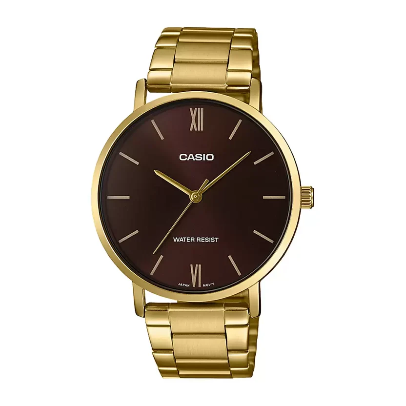 Casio Standard Golden Chain Watch MTP-VT01G-5BUDF