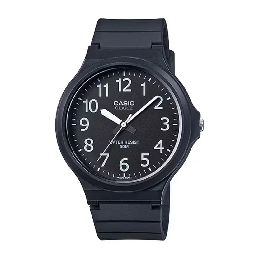 Casio Resin Belt Watch MW-240-1BVDF