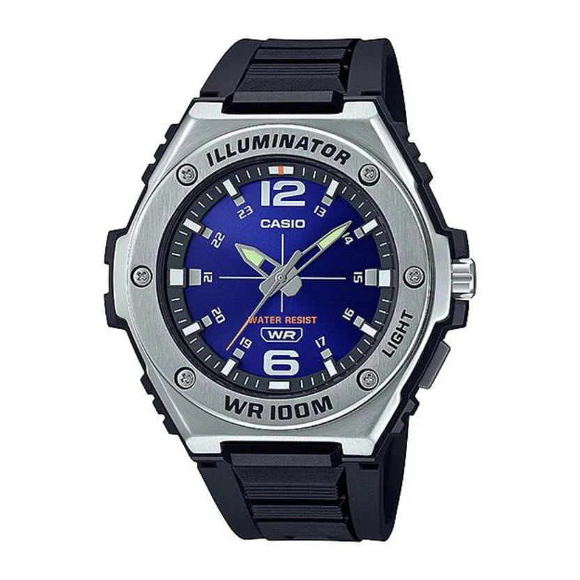 Casio Illuminator Resin Belt Watch MWA-100H-2AVDF
