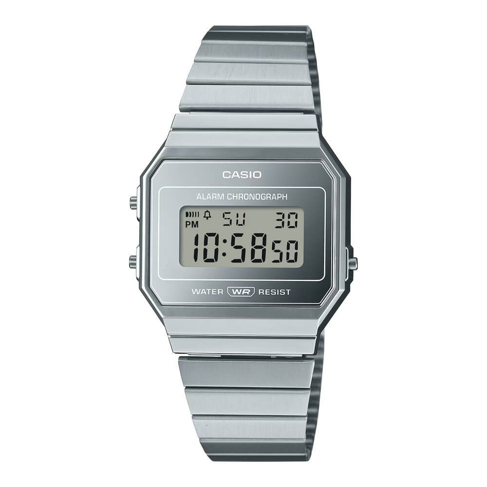 Casio Vintage  Digital Chain Watch A700WEV-7ADF