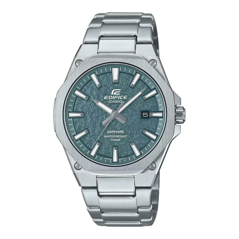 Casio Edifice Sapphire Date Slim Chain Watch EFR-S108DE-3AVUDF