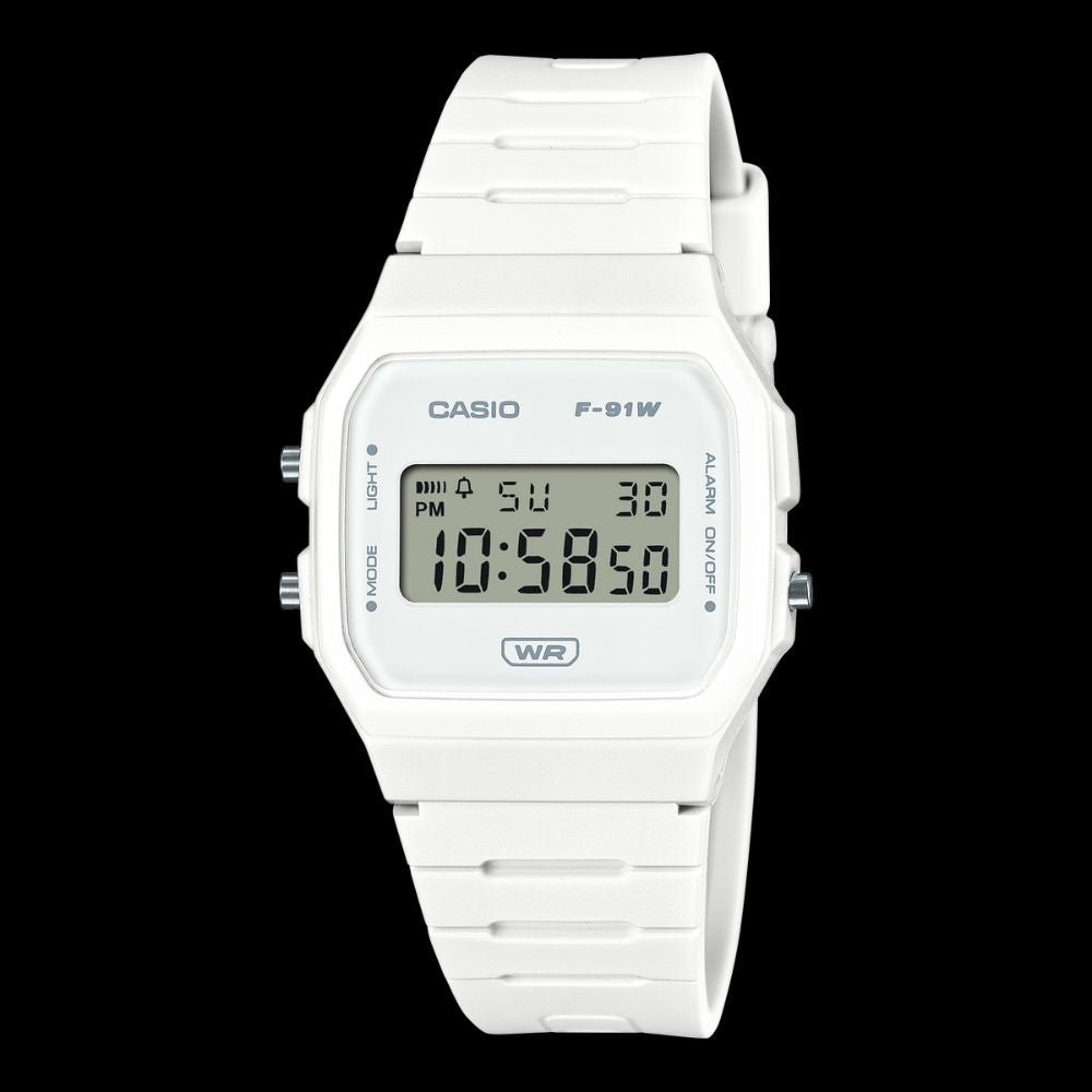 Casio Pop Digital Resin Belt Watch F-91WB-7ADF