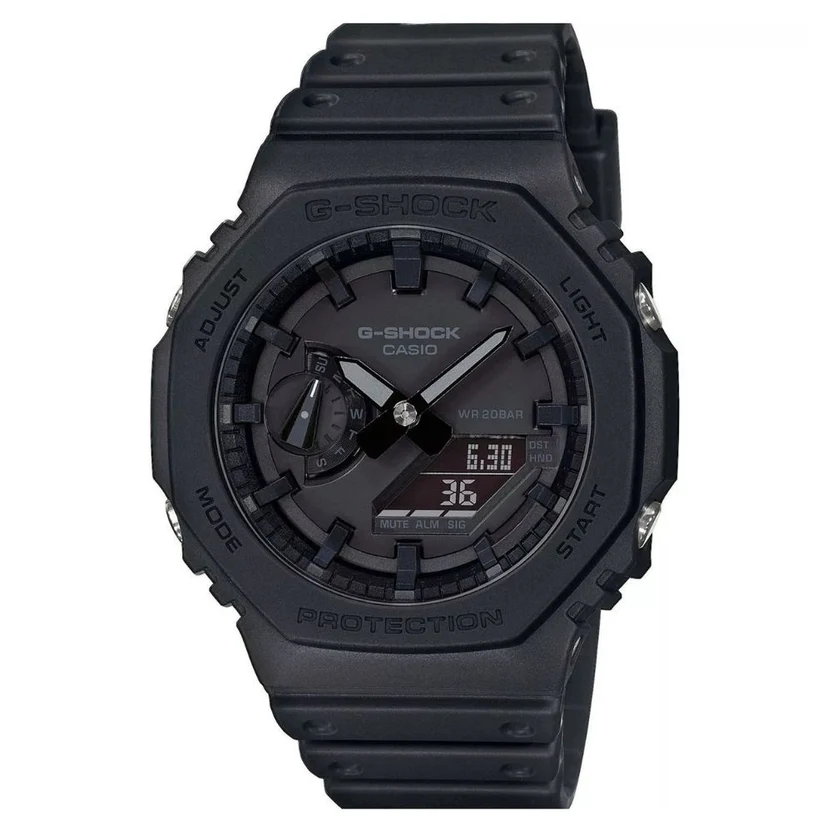 Casio G-Shock Analog Digital Resin Belt Watch GA-2100-1A1DR