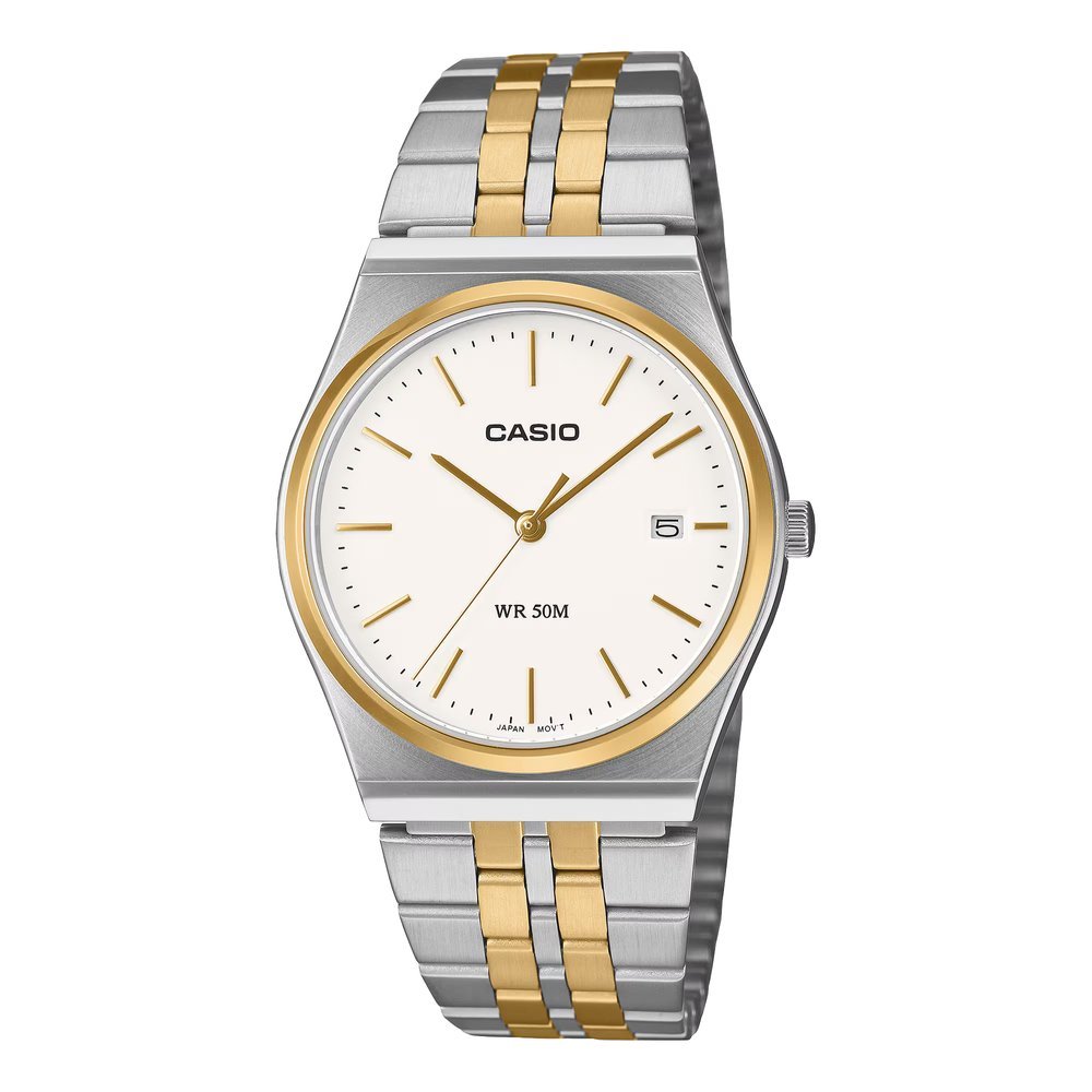Casio MTP-B145SG-7AV Men’s Two-Tone Stainless Steel Watch