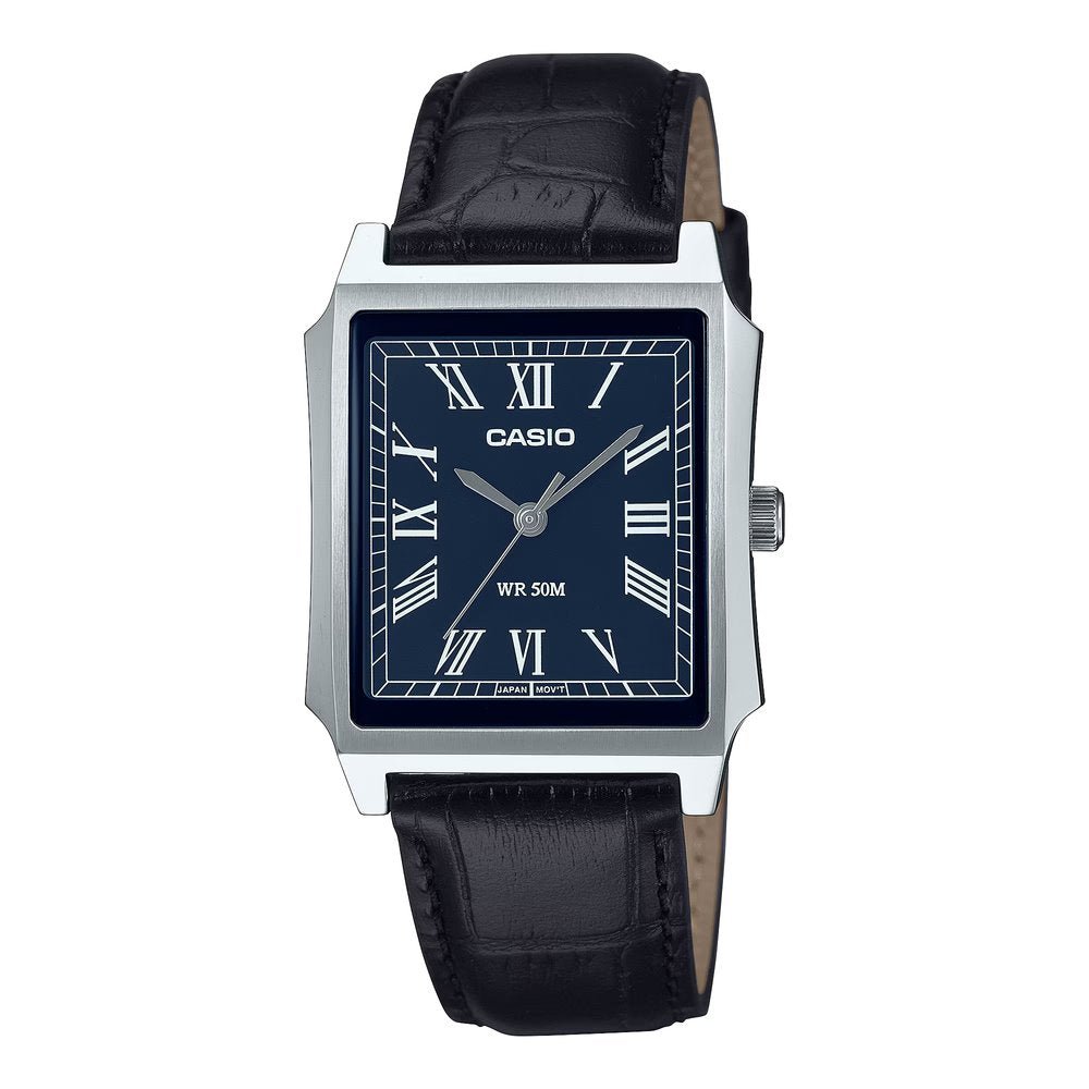 Casio Tank Leather Belt Watch MTP-B190L-2BV