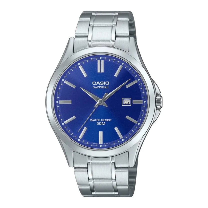 Casio Standard Sapphire Date Chain Watch MTS-115D-2A1VDF