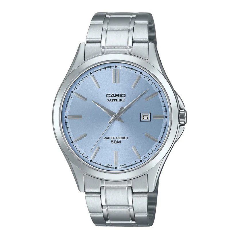 Casio Standard Sapphire Date Chain Watch MTS-115D-2A2VDF