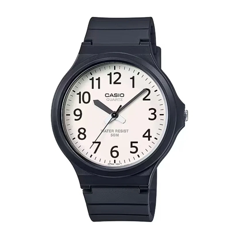Casio Resin Belt Watch MW-240-7BVDF