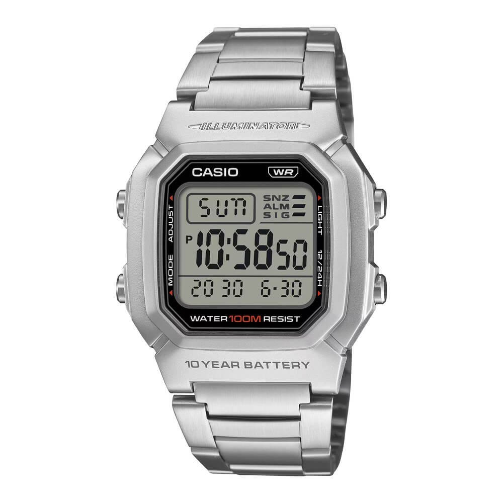 Casio Youth Digital Chain Watch W-800HD-1AVDF