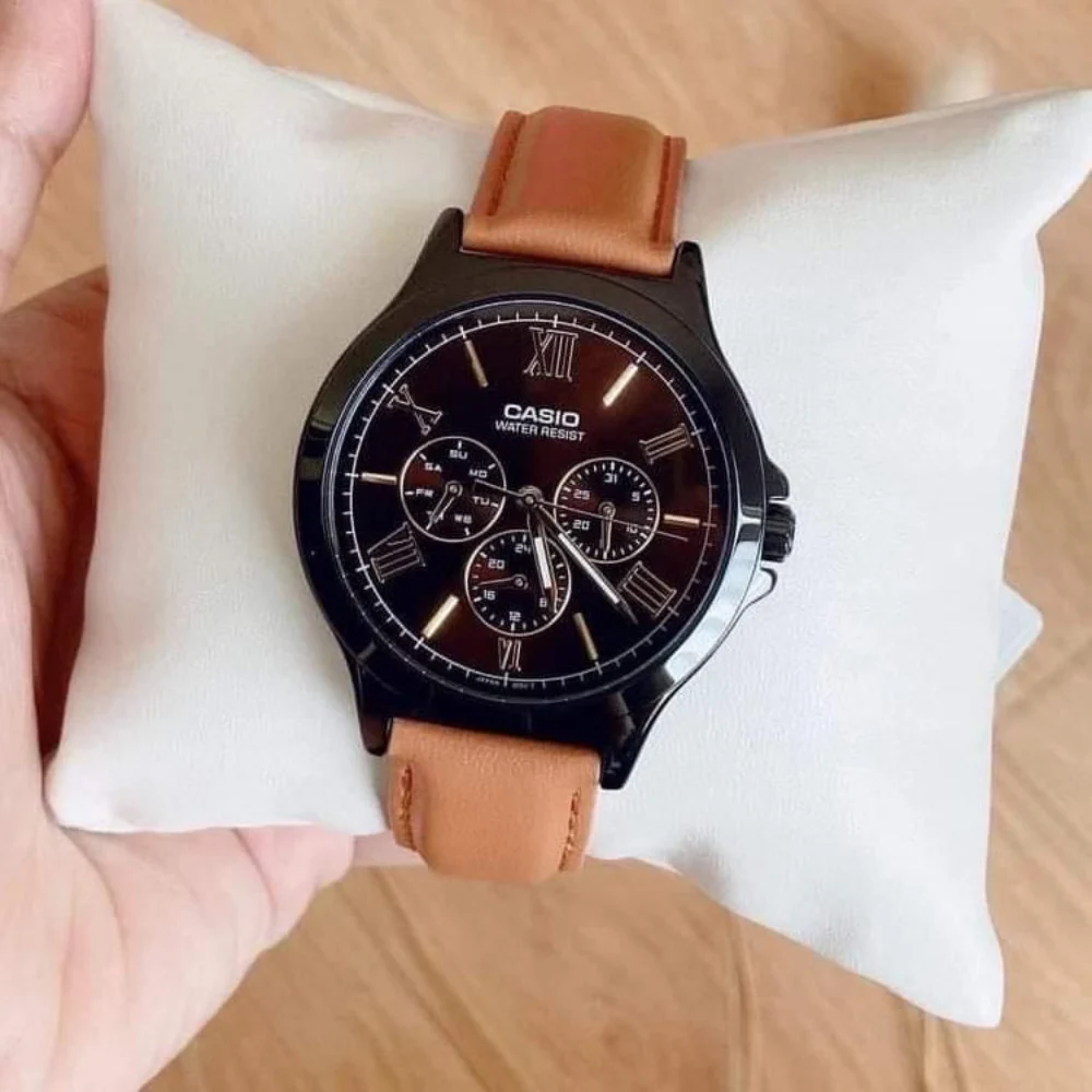 Casio Multifunction Belt Watch MTP-V300L-1A3UDF - Image 2