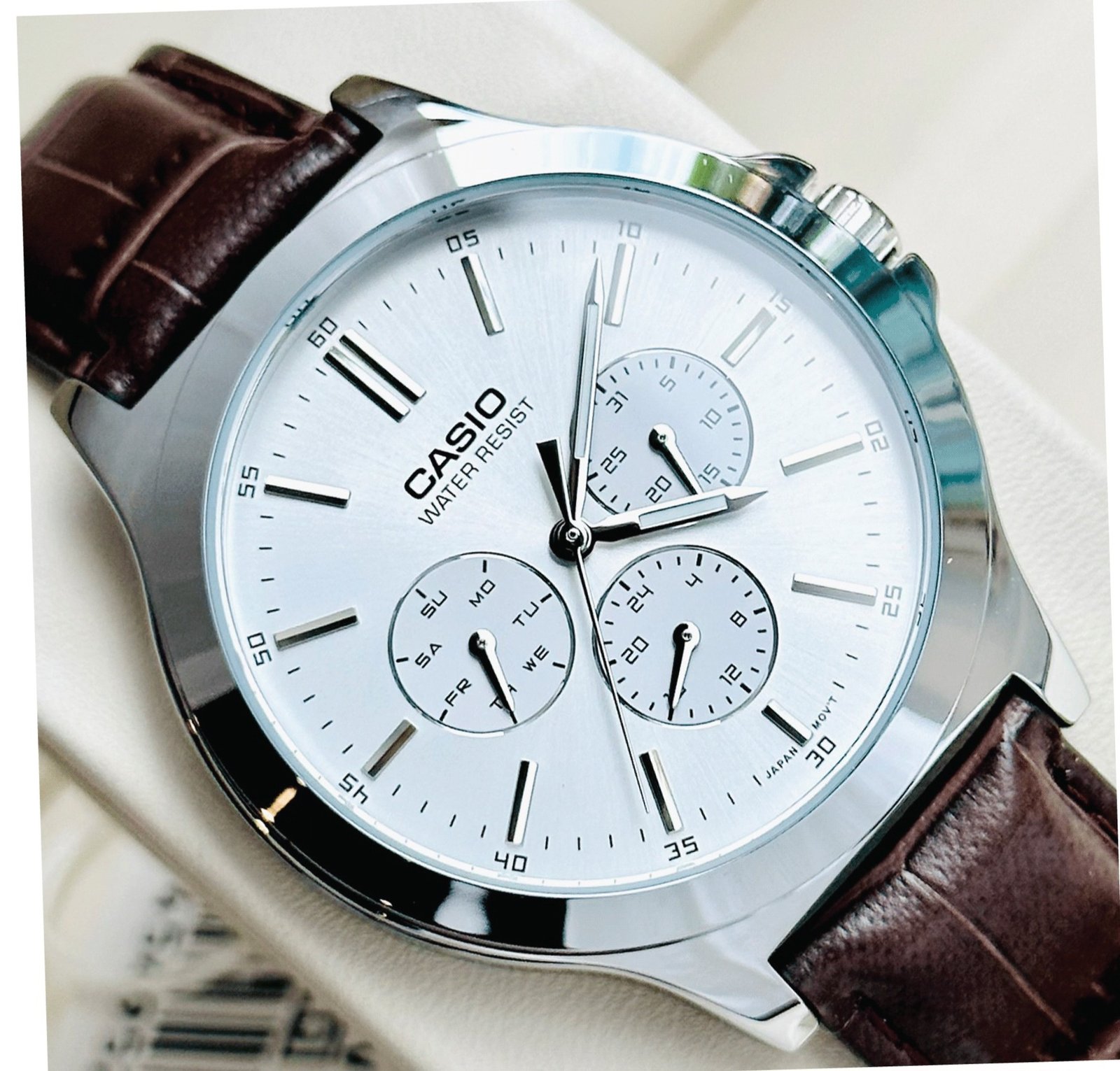 Casio Multifunction Belt Watch MTP-V300L-7AUDF - Image 3