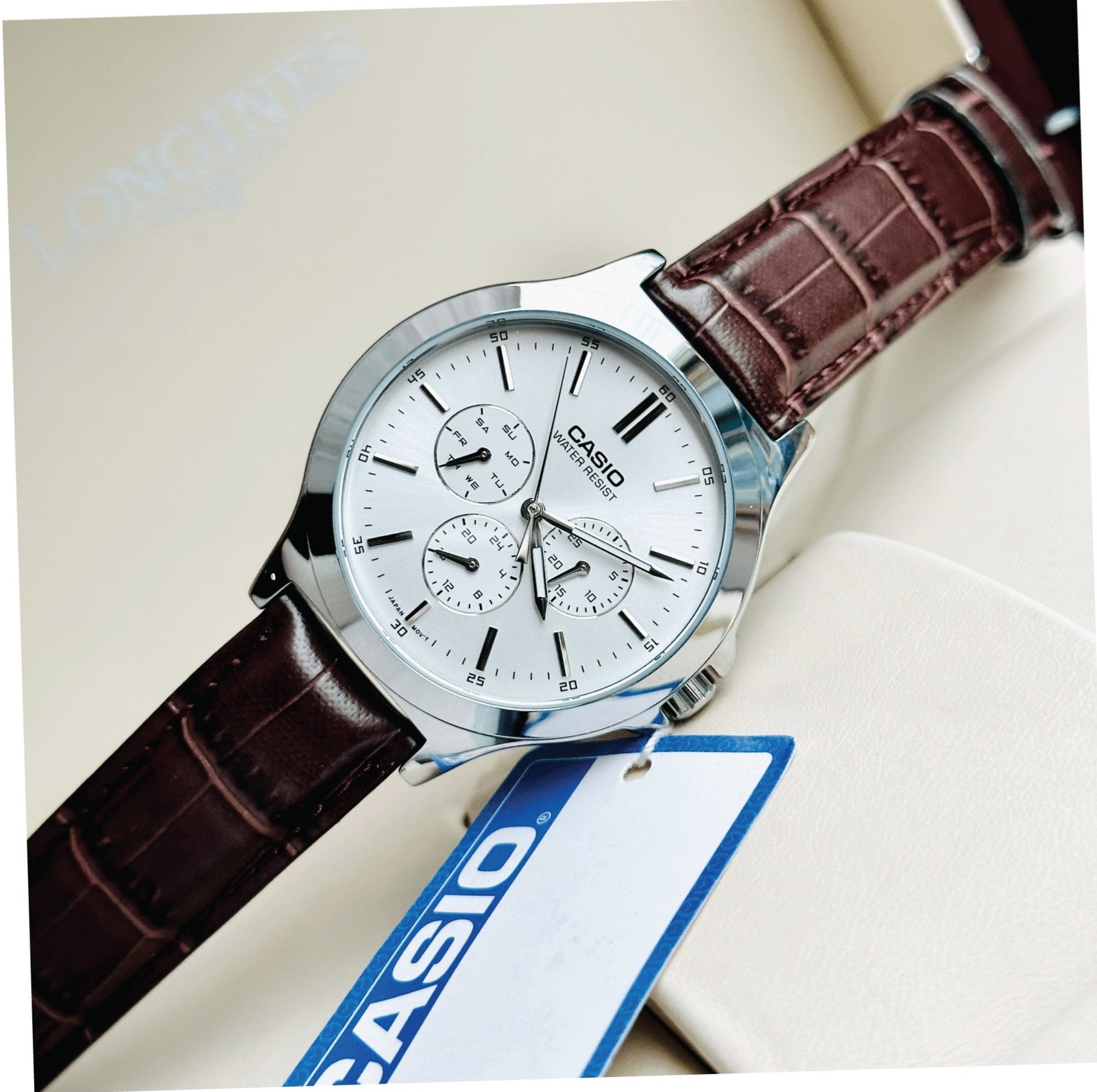 Casio Multifunction Belt Watch MTP-V300L-7AUDF - Image 2