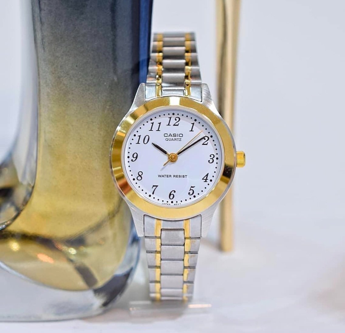 Casio Ladies Chain Watch LTP-1128G-7BRDF - Image 2
