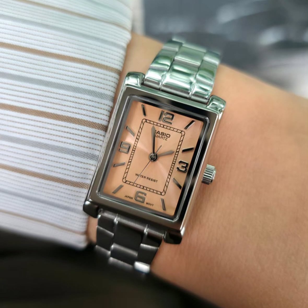 Casio Ladies Chain Watch LTP-1234DD-4ADF - Image 2