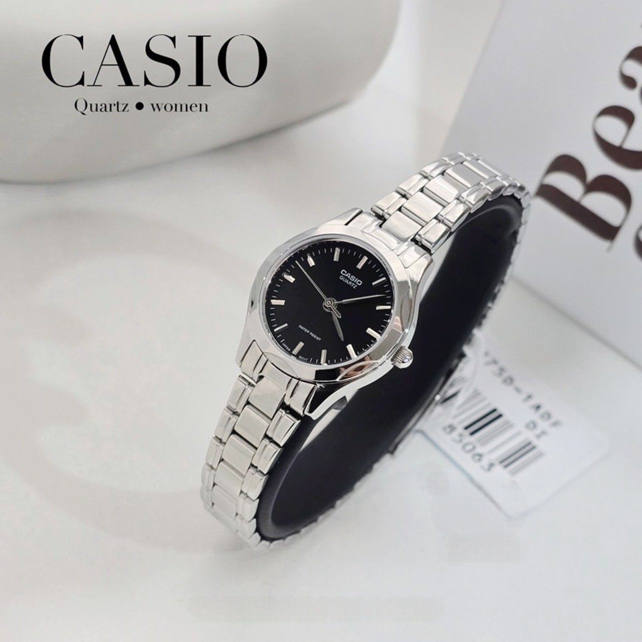 Casio Ladies Chain Watch LTP-1275D-1ADF - Image 4