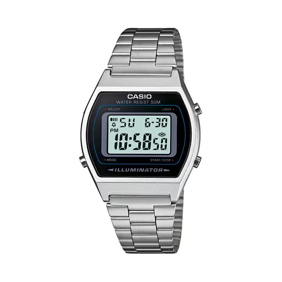 Casio Vintage Digital Chain Watch B640WD-1AVDF