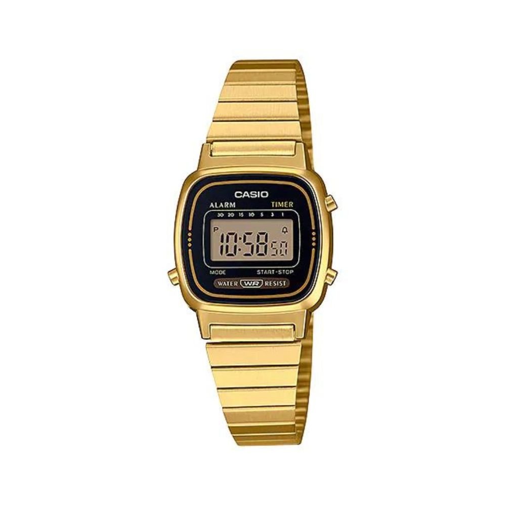 Casio Vintage  Ladies Chain Watch LA670WGA-1DF