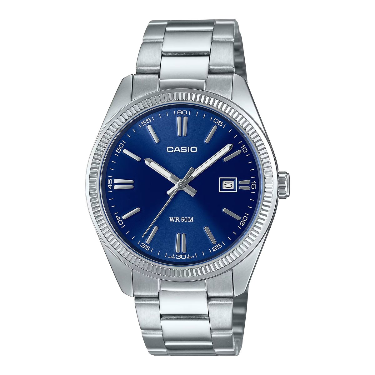 Casio Enticer Date Chain Watch MTP-1302D-2AVDF