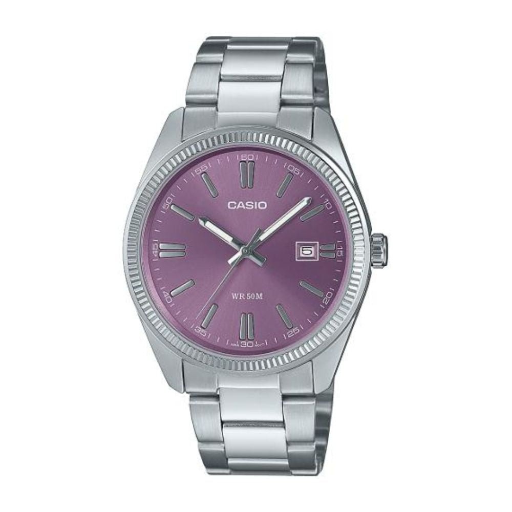 Casio Enticer Date Chain Watch MTP-1302PD-6AVEF