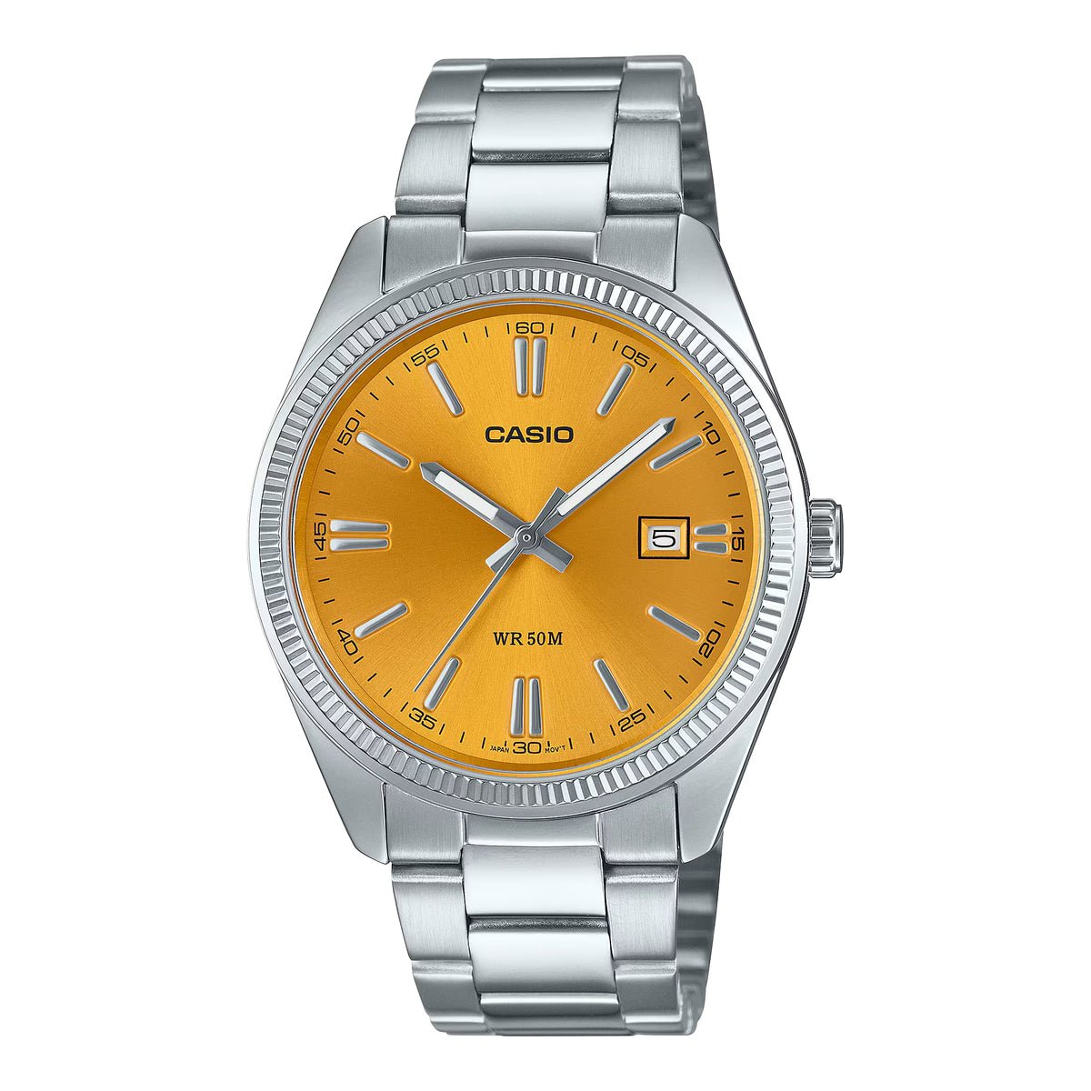Casio Enticer Date Chain Watch MTP-1302PD-9AVEF