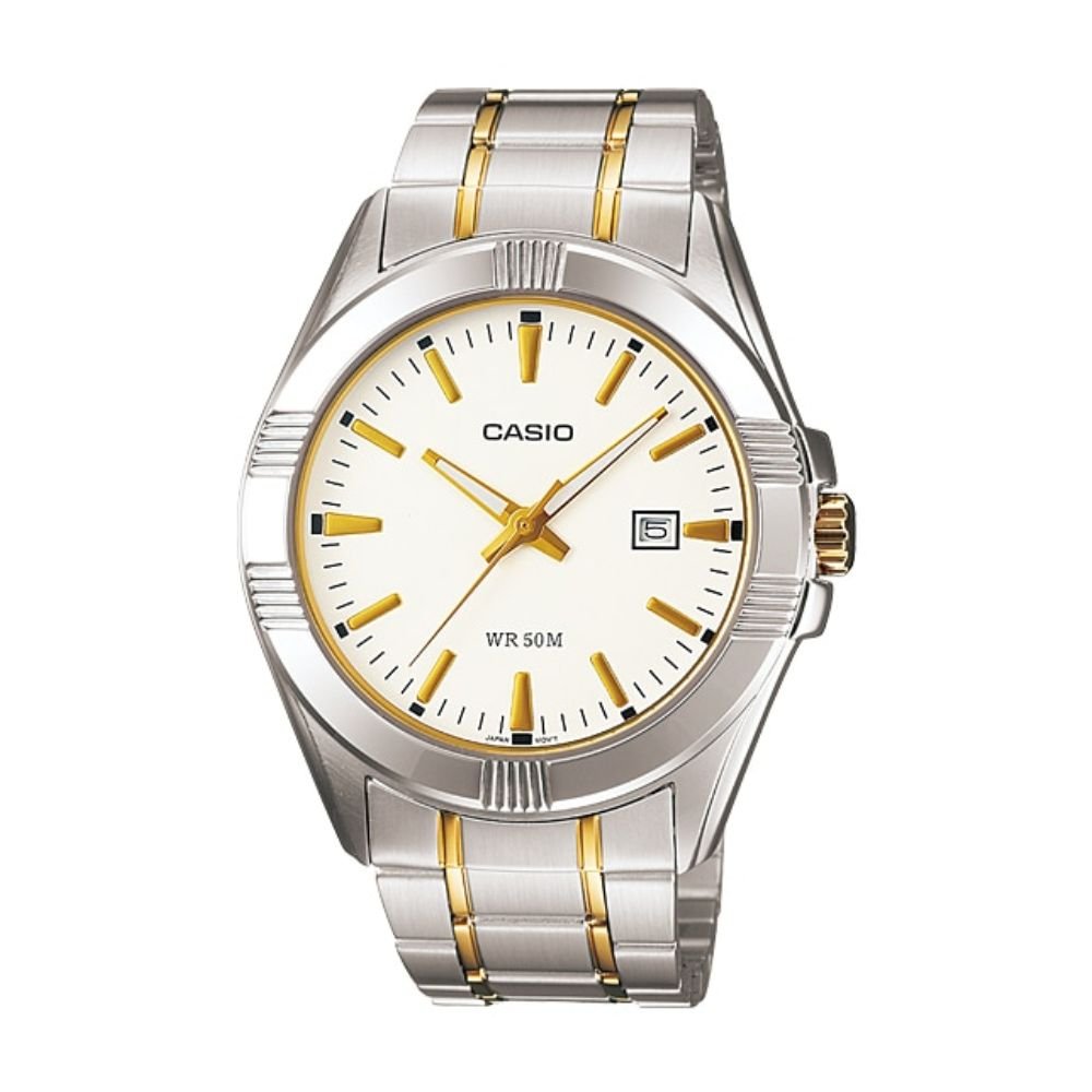 Casio Enticer  Date Chain Watch MTP-1308SG-7AVDF