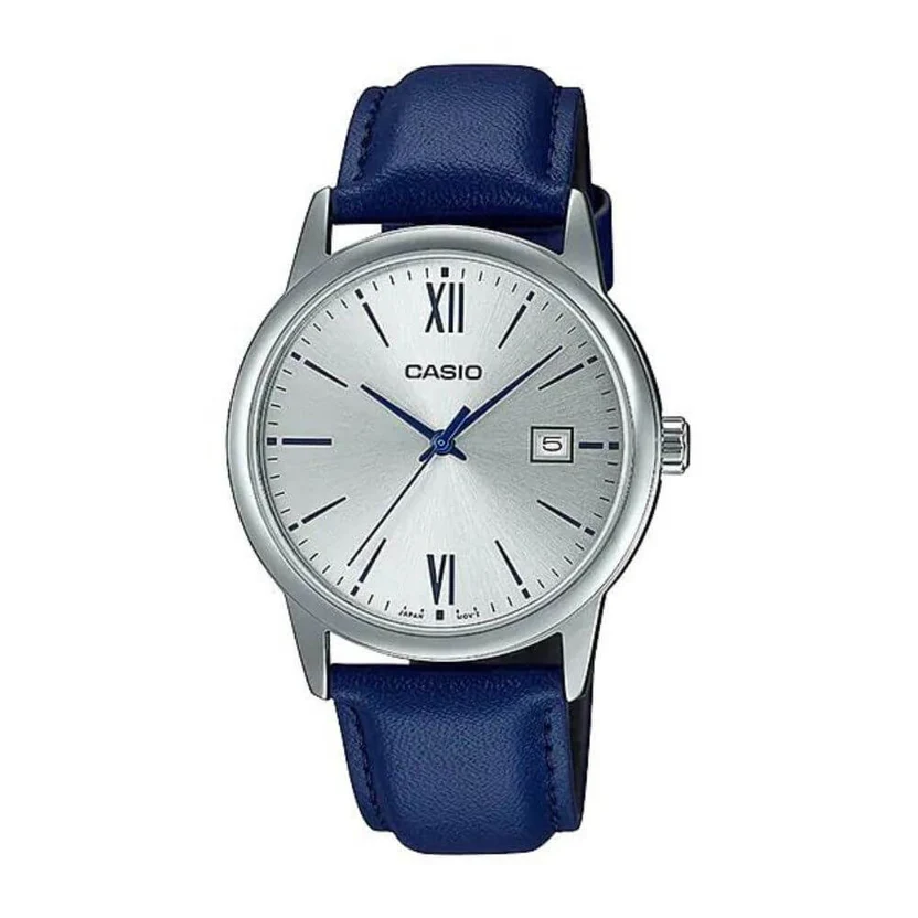 Casio Standard Date Belt Watch MTP-V002L-2B3UDF