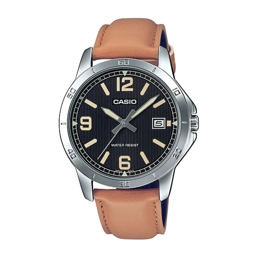 Casio Standard Date Belt Watch MTP-V004L-1B2UDF