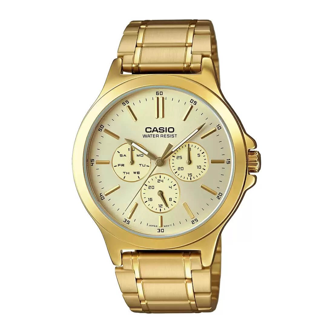 Casio Standard Multifunction Chain Watch MTP-V300G-9AUDF
