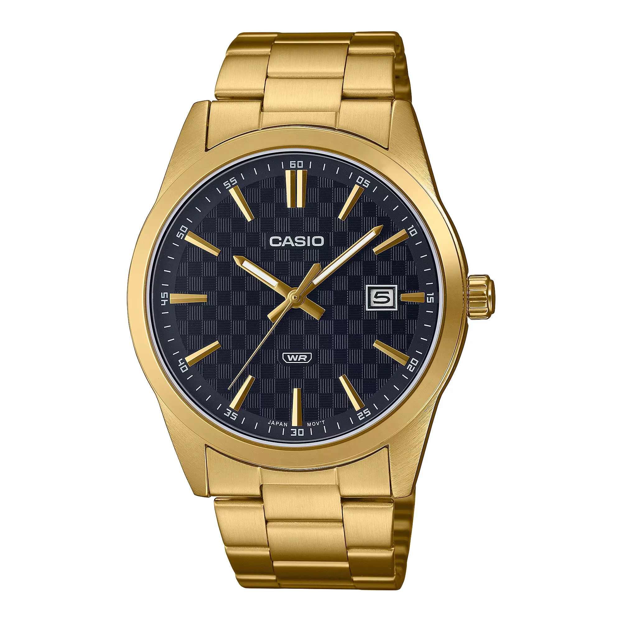 Casio Standard Date Chain Watch MTP-VD03G-1AUDF