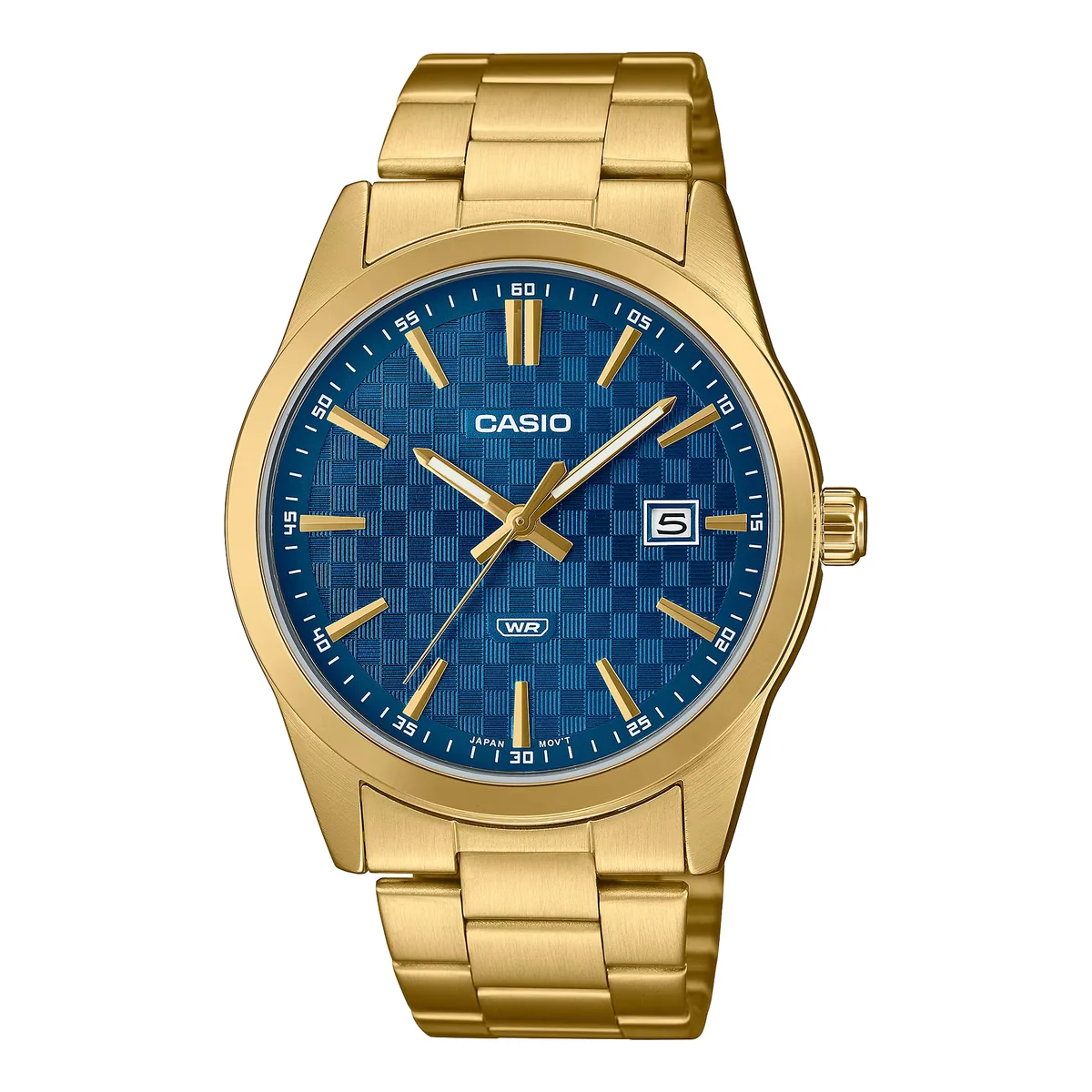 Casio Standard Date Chain Watch MTP-VD03G-2AUDF