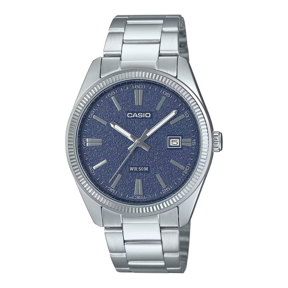 Casio Enticer Date Chain Watch MTP-1302DA-2A1VDF