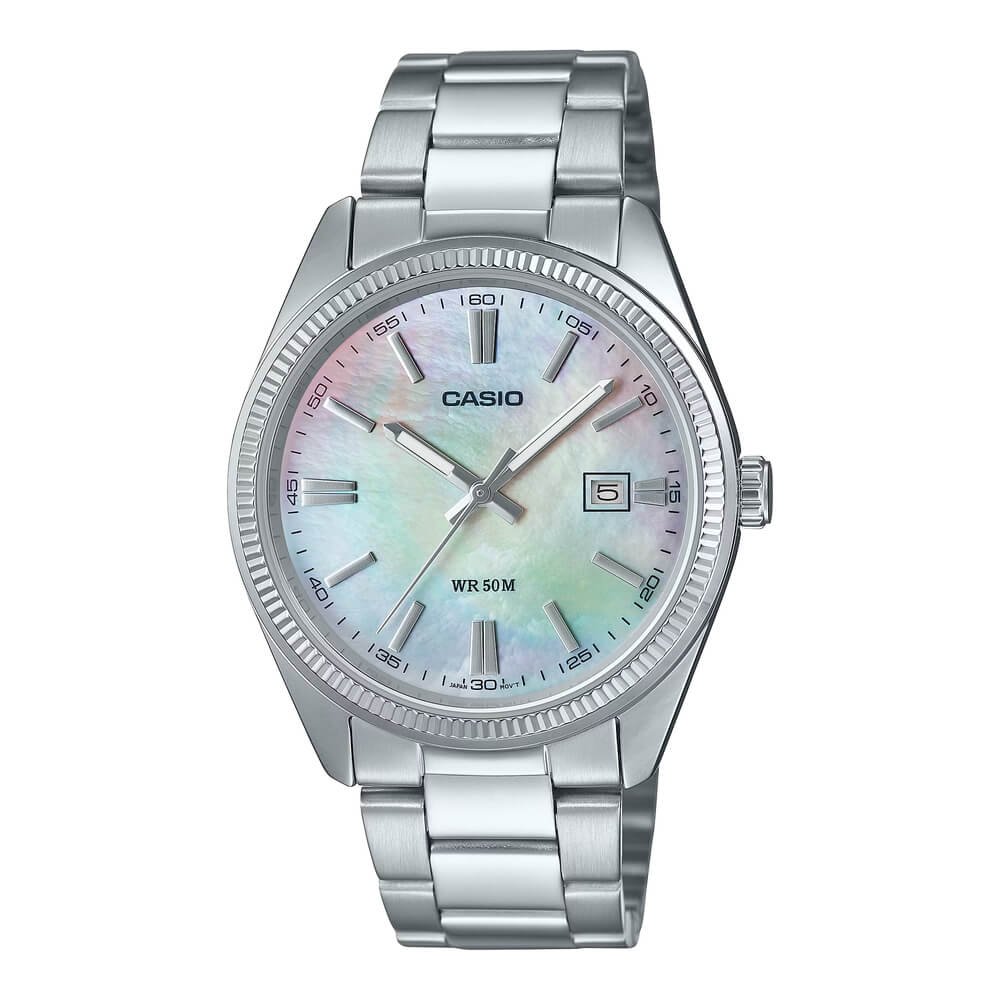 Casio Enticer Date Chain Watch MTP-1302DS-7AVDF