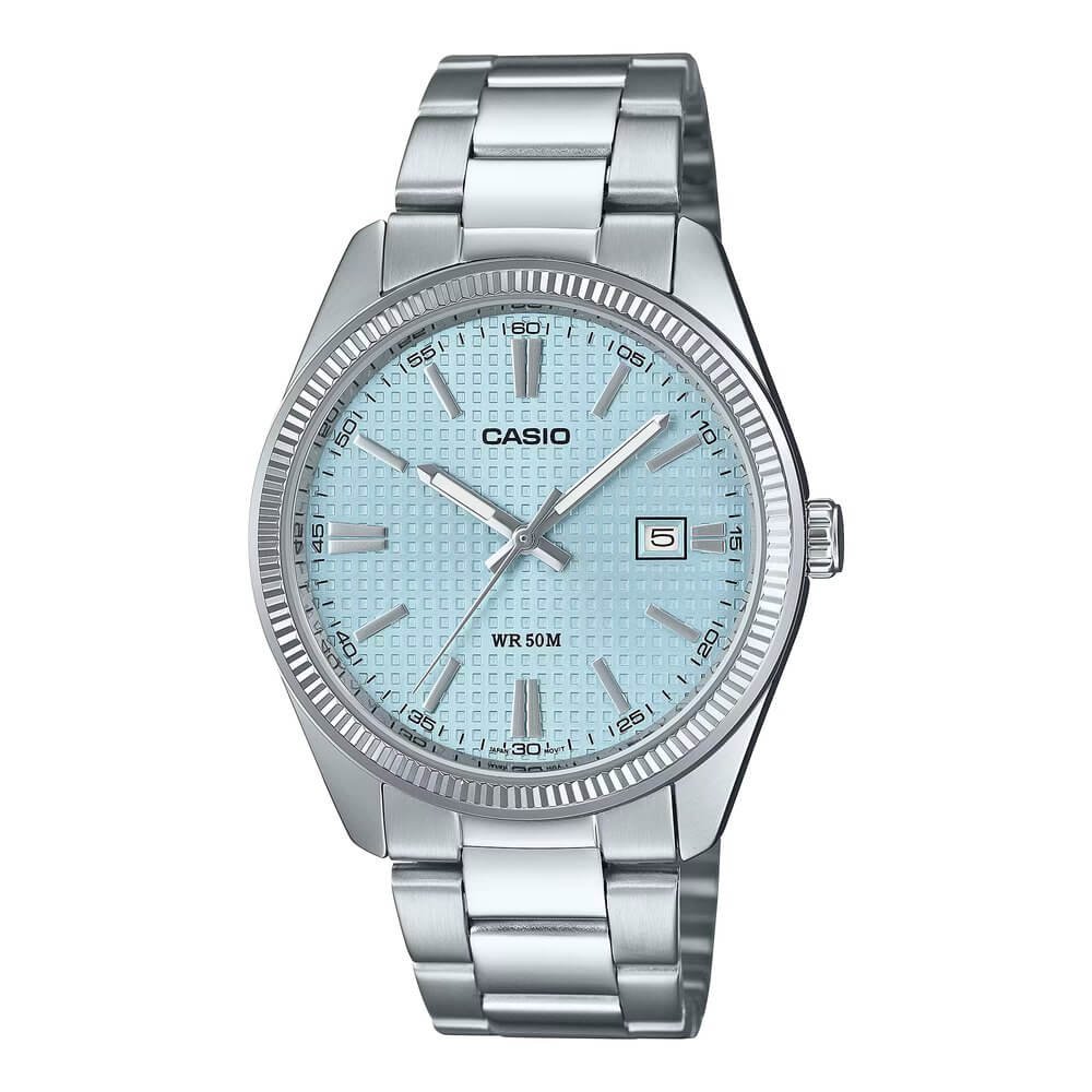 Casio Enticer Date Chain Watch MTP-1302PE-2AVEF