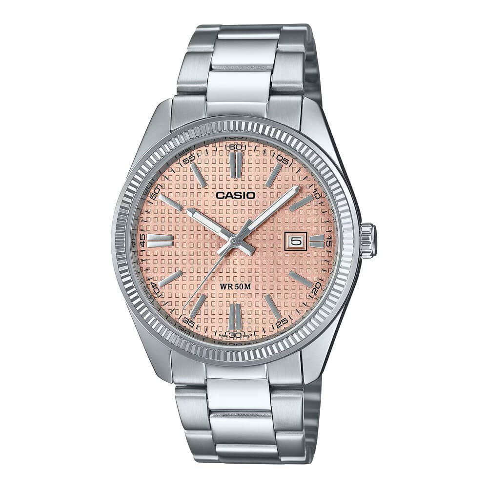 Casio Enticer Date Chain Watch MTP-1302PE-4AVEF