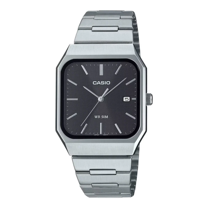 Casio Standard Date Chain Watch  MTP-B185D-1AVDF