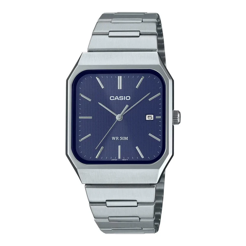 Casio Standard Date Chain Watch MTP-B185D-2A1VDF