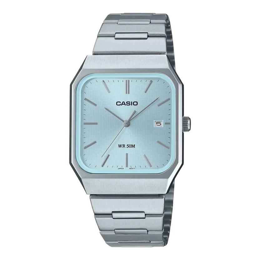 Casio Standard Date Chain Watch MTP-B185D-2A2VDF