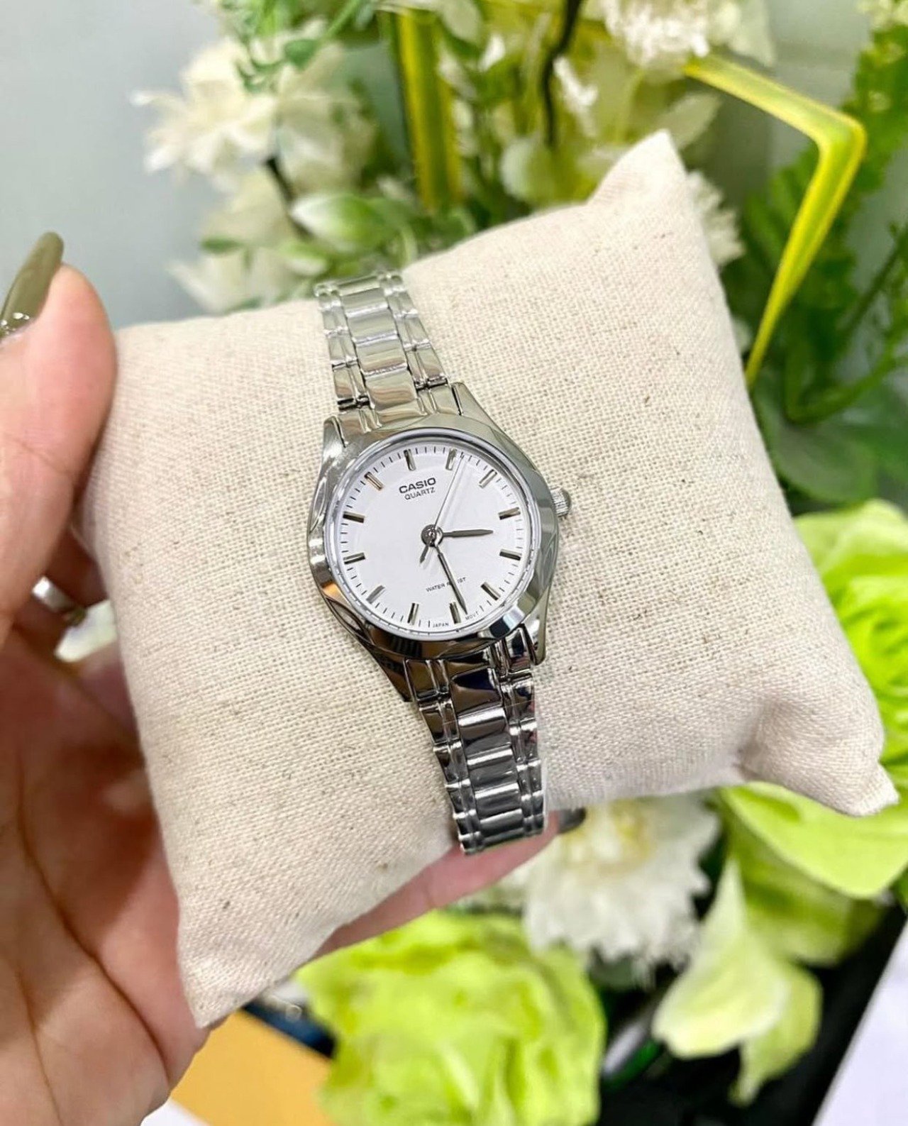 Casio Ladies Chain Watch LTP-1275D-7ADF - Image 3