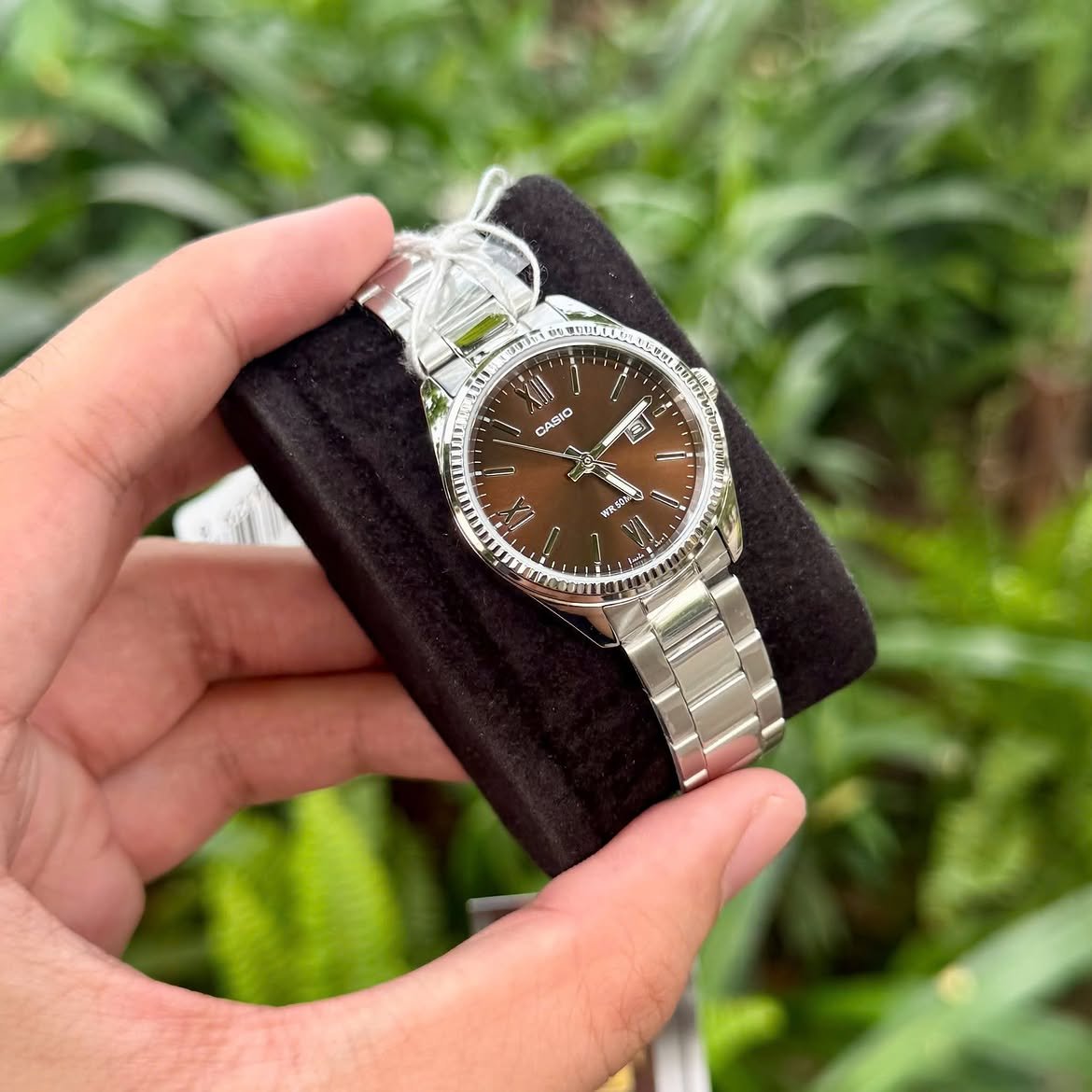 Casio Enticer Date Chain Watch MTP-1302DD-5AVDF - Image 3