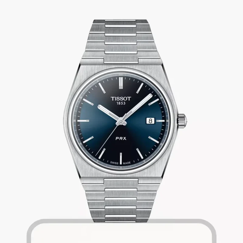 TISSOT PRX 40mm Blue Dial Men's Quartz Watch – T137.410.11.041.00